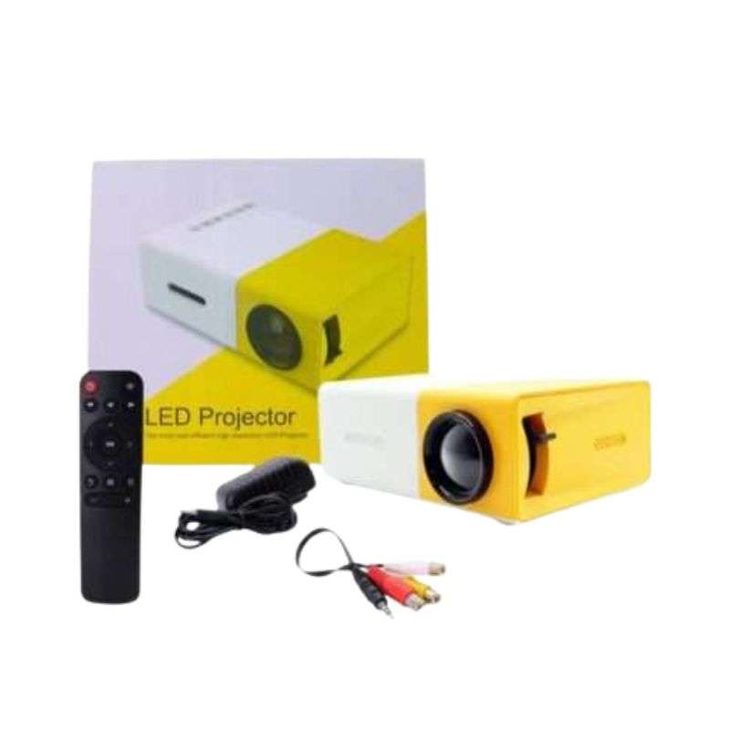 Mini Proyector Portátil LED – Cine en Casa HD para Celular y TV