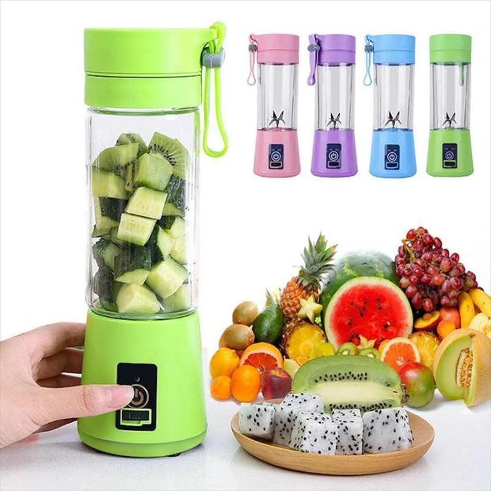 JuicePro™ – Licuadora Portátil Eléctrica Recargable
