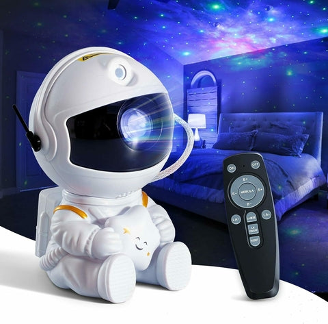 Astronauta Proyector de Galaxia – ¡Explora el Universo Desde Tu Habitación!
